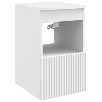 vidaXL Mueble De Cuarto De Ba&ntilde;o Blanco 30 X 44,5 X 50 Cm Vidaxl