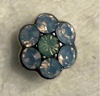 Mariana Womens Studs Earrings In Blue/ Green