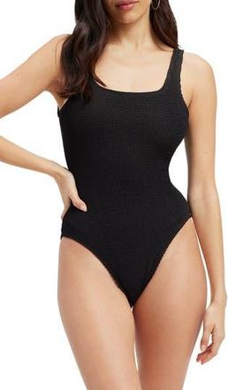 Good American Always Fit One-Piece Swimsuit in Black at Nordstrom Rack, Size Xx-Large/xxx-Large