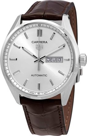 Tag Heuer Carrera Automatic Silver Dial Mens Watch WBN2011.FC6484
