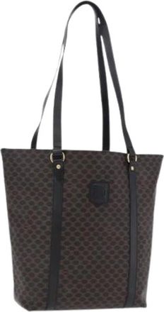 Celine Pre-owned Vintage Tote Bag - Dames - Vintage Shopper - Zwart - ONE Size - Leer - Vintage