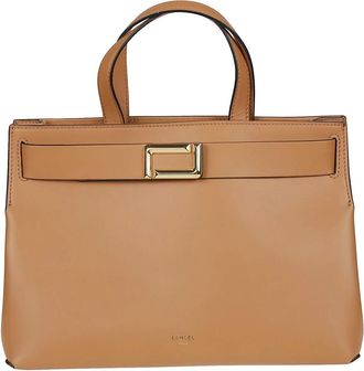 Lancel Angele Medium Tote Bag - Dames - Shoppers - Beige - ONE Size - Tassen
