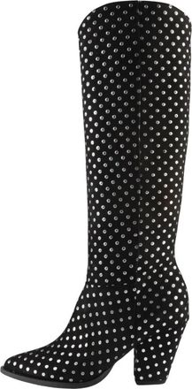 L37 Nachtstijl Mode Schoeisel - Dames - Cowboylaarzen - Zwart - 41 EU - Schoenen