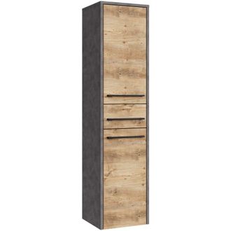 Badplaats Badplaats Mueble De Ba&ntilde;o Florence 30 X 35 X 130 Cm - Gris Oscuro