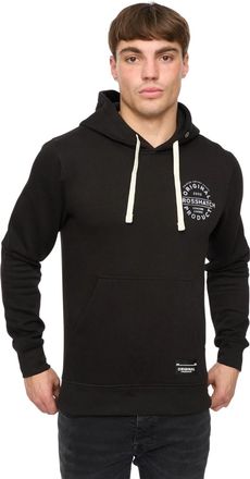 Crosshatch Heren Cresswell Hoodie (Zwart)