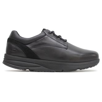 Mbt Alban Leather Mens Comfort Shoes - Black - Size:UK 10.5