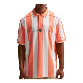 Nike Fairway Fresh Dri-FIT Loose Short-Sleeve Golf Polo Orange Frost IB0229-835