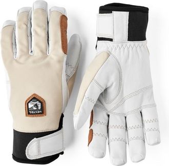 Hestra Ergo Grip Active 5 Finger Handschuhe - Unisex | wei&szlig;
