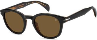 David Beckham DB 1198/S 05K/2M Mens Sunglasses Black Size 50