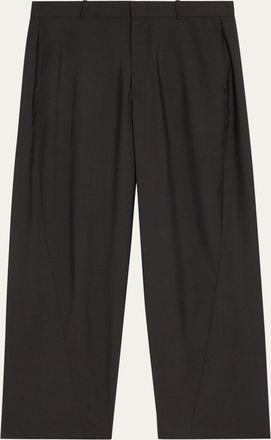 The Row Mens Wool and Cashmere Mista Pants