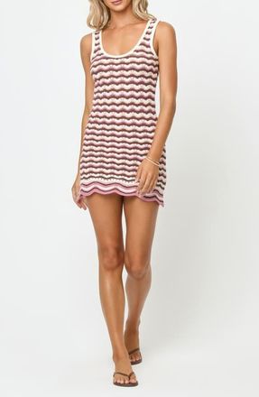 L*Space Sunchaser Cover-Up Knit Dress in Neapolitan at Nordstrom, Size X-Large