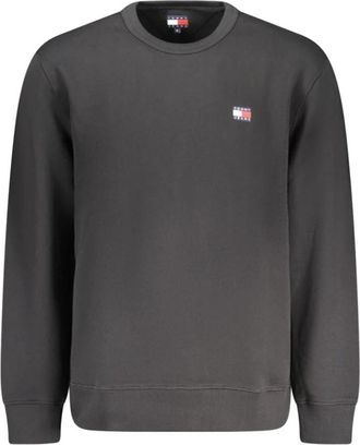 Tommy Hilfiger Katoenen Trui - Heren - Sweatshirts - Zwart - XL - Katoen - Hoodies & sweatvesten