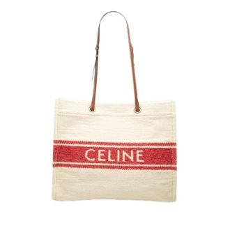 Celine Pre-owned Tote Bags, female, Beige, Size: ONE SIZE Pre-owned Vintage Canvas Tote
