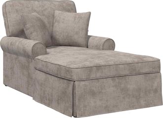 vidaXL Chaise Lounge Con Falda Con Coj&iacute;n Arena 157 X 91 X 91 Cm Ares Vidaxl