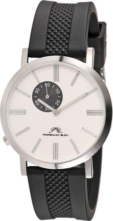 Porsamo Bleu Mens Bennett Silicone Band Watch 1461CBER