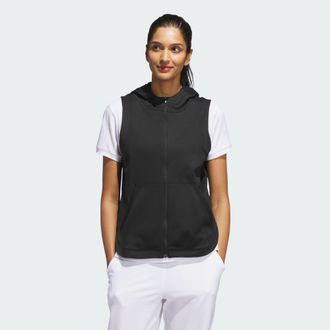 adidas adidas Performance Womens Ultimate365 Cold.rdy Full-Zip Vest - Black - Size X-Small