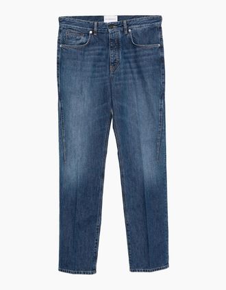Givenchy Mens Straight Fit Vintage Denim Jeans Blue - Size: 32/32