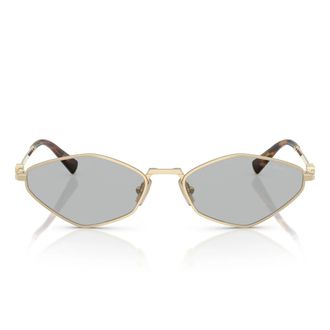 Miu Miu Sunglasses Mu56 Zs Zvn50 K Gold/Light Grey Women