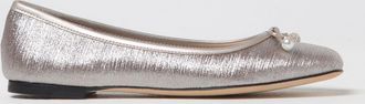 Jimmy Choo London Ballerina Jimmy Choo in tessuto lamè