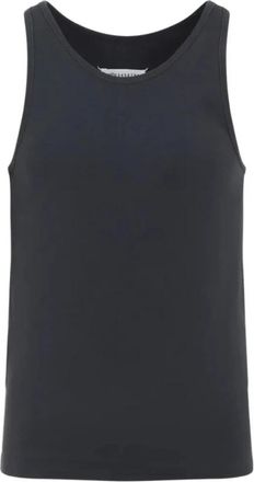 Maison Margiela Tanktop - Heren - Tops zonder mouwen - Zwart - XL - Katoen - Tops