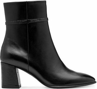 Tamaris Leren enkellaarsjes met hak