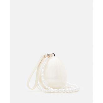 Simone Rocha Pearl Micro Egg Crossbody Bag