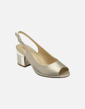 Lotus Womens Evelyn Womens Slingback Sandals - Gold - Size: 8