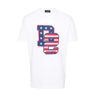 Dsquared2 Uomo, Top, Bianco, L, new