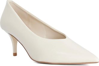 Dune London Womens Ladies Breezes - Pointed Toe Courts - Beige - Size UK 5