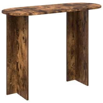 vidaXL Mesa Consola Roble Ahumado 100 X 39,5 X 75 Cm Vidaxl