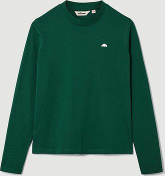 Ellesse Womens Antoine LS Tee - Dark Green - Size: 12