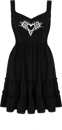 Hell Bunny Mercy Dress Blk