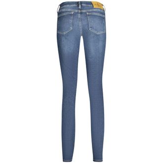 Calvin Klein Mid-Rise Skinny Jeans - Blue
