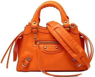 Balenciaga Pre-owned Handbags, female, Orange, Size: ONE SIZE Pre-owned Vintage Handbag
