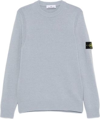 Stone Island Truien & Vesten, Heren, Grijs, XL, Round-neck Truien