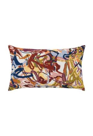 Elaine Smith Graffiti Jacquard Indoor & Outdoor Woven Accent Pillow in Multi at Nordstrom, Size 12X20