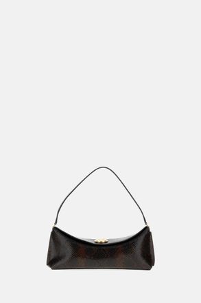 Jacquemus Brown Ovalo clutch