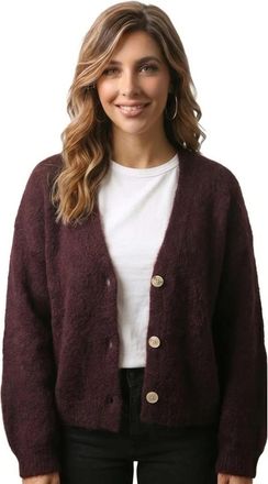 Am&eacute;lie & Am&eacute;lie Amador Gilet - Dames - Vesten - Rood - ONE Size - Truien & Vesten