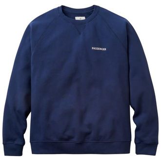 Passenger Roamer Organic Cotton Sweatshirt Pullover f&uuml;r Herren | blau