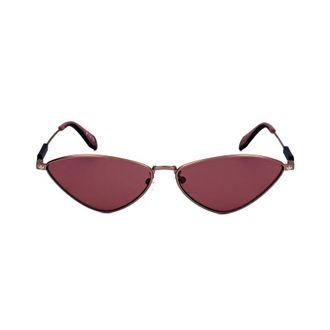 adidas Ladies Red Geometric Sunglasses OR0084-35S-2