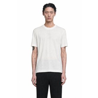 Emporio Armani Micro Eagle Embroidery Jersey T-Shirt