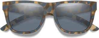 Smith Lowdown 2 55mm ChromaPop Polarized Sunglasses in Flint/Tarmac Tortoise /Slate at Nordstrom