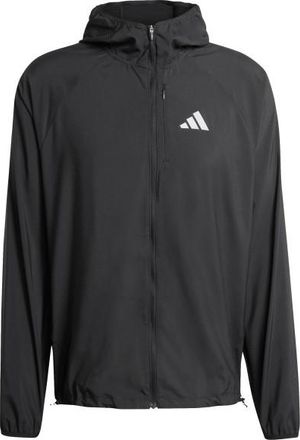 adidas ADI365 Running Essentials Jacket Laufjacke f&uuml;r Herren | schwarz/grau
