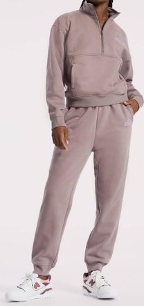 Bandier Les Sports Bandier 1/2 Zip Sweatshirt In Iron/regal Orchid