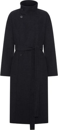 Fear of God Cappotto a collo alto con cintura - Nero