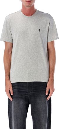 Ami White Cotton Ami De Coeur T-Shirt