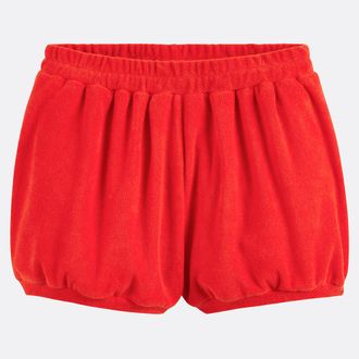La Redoute Collections Short in badstof, elastische tailleband
