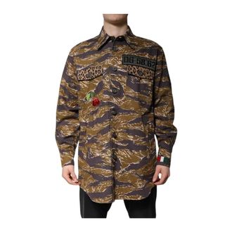 Dolce & Gabbana Heren, Jassen, Veelkleurig, Maat: M Katoen