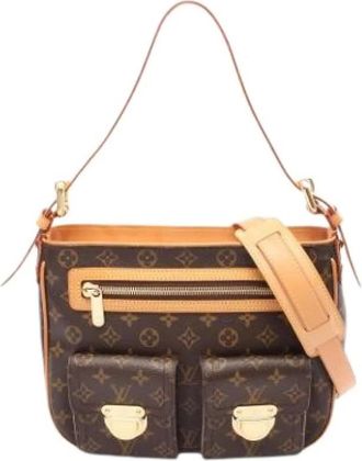 Louis Vuitton Pre-owned Cross Body Bags, female, Brown, Size: ONE SIZE Pre-owned Canvas louis-vuitton-bags