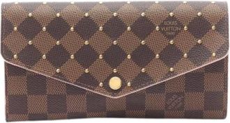 Louis Vuitton Pre-owned Wallets, female, Brown, Size: ONE SIZE Pre-owned Canvas wallets